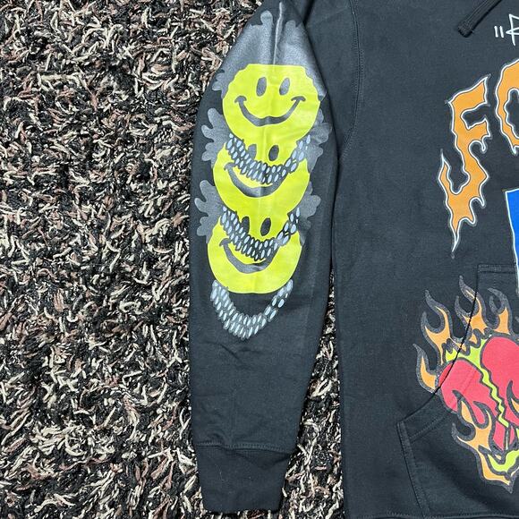 Rod Wave Soul Fly For the Fans Black pullover Hoodie Mens Sz M New - Picture 3 of 7